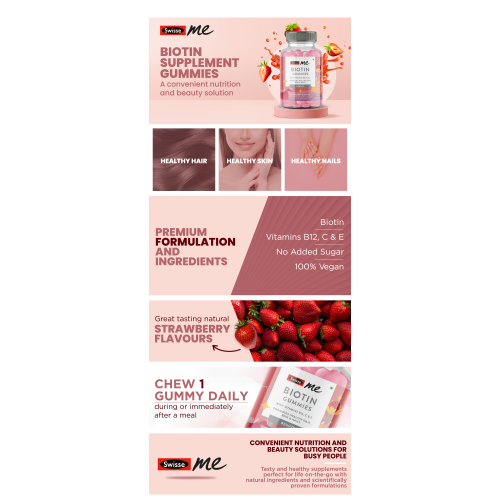 Swisse: Biotin Gummies - 30 Gummies